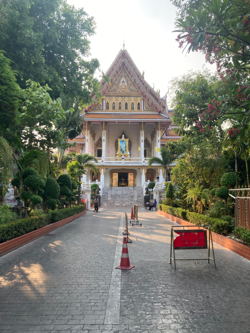 A beautiful buddhist temple in Bangkok