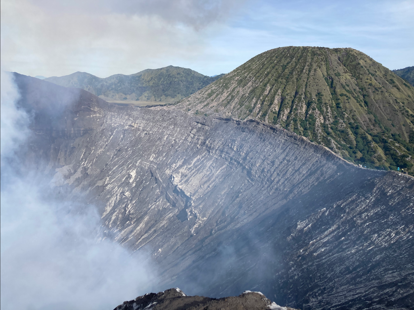 The Bromo crater