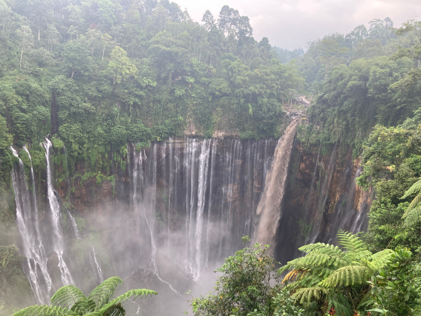 The Tumpak Sewu Waterfall