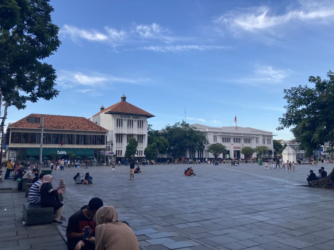 Jakarta's old town square