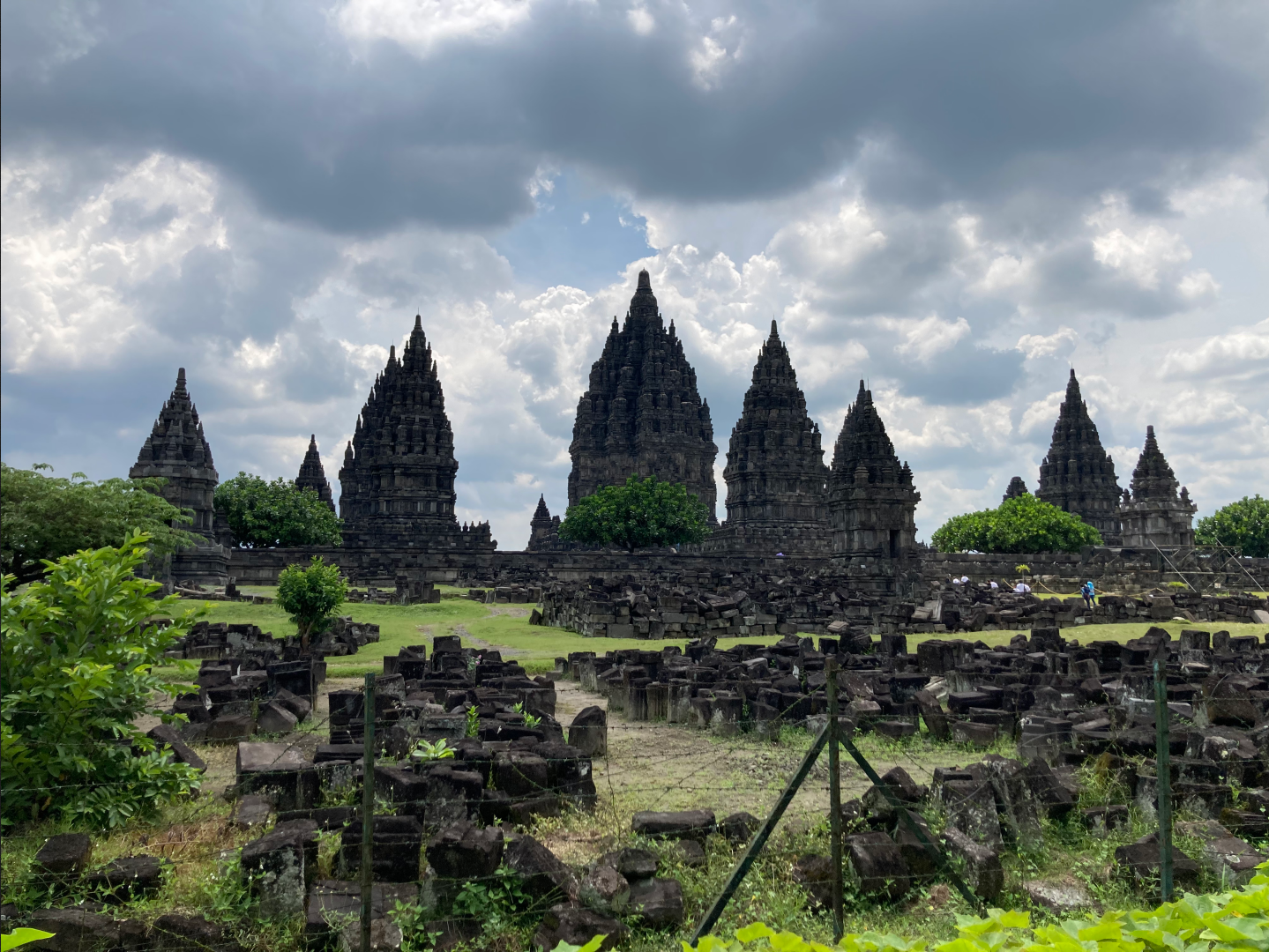 The Prambanan temple